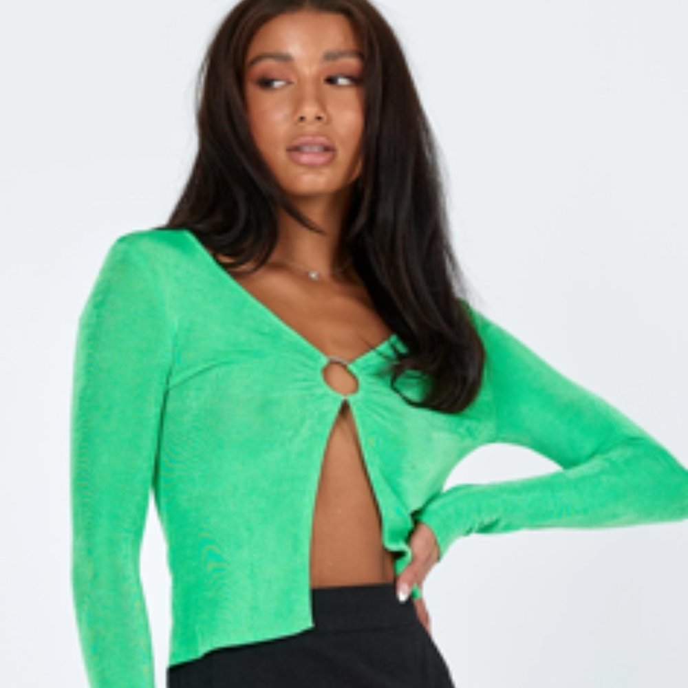 Princess Polly Ember Ring Detail Crop